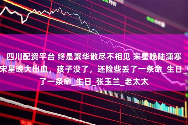 四川配资平台 终是繁华散尽不相见 宋星晚陆潇寒 生孩子那天,宋星晚大出血,孩子没了,还险些丢了一条命_生日_张玉兰_老太太