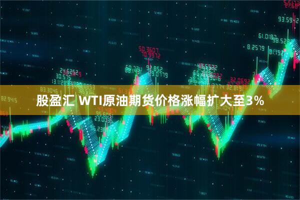 股盈汇 WTI原油期货价格涨幅扩大至3%
